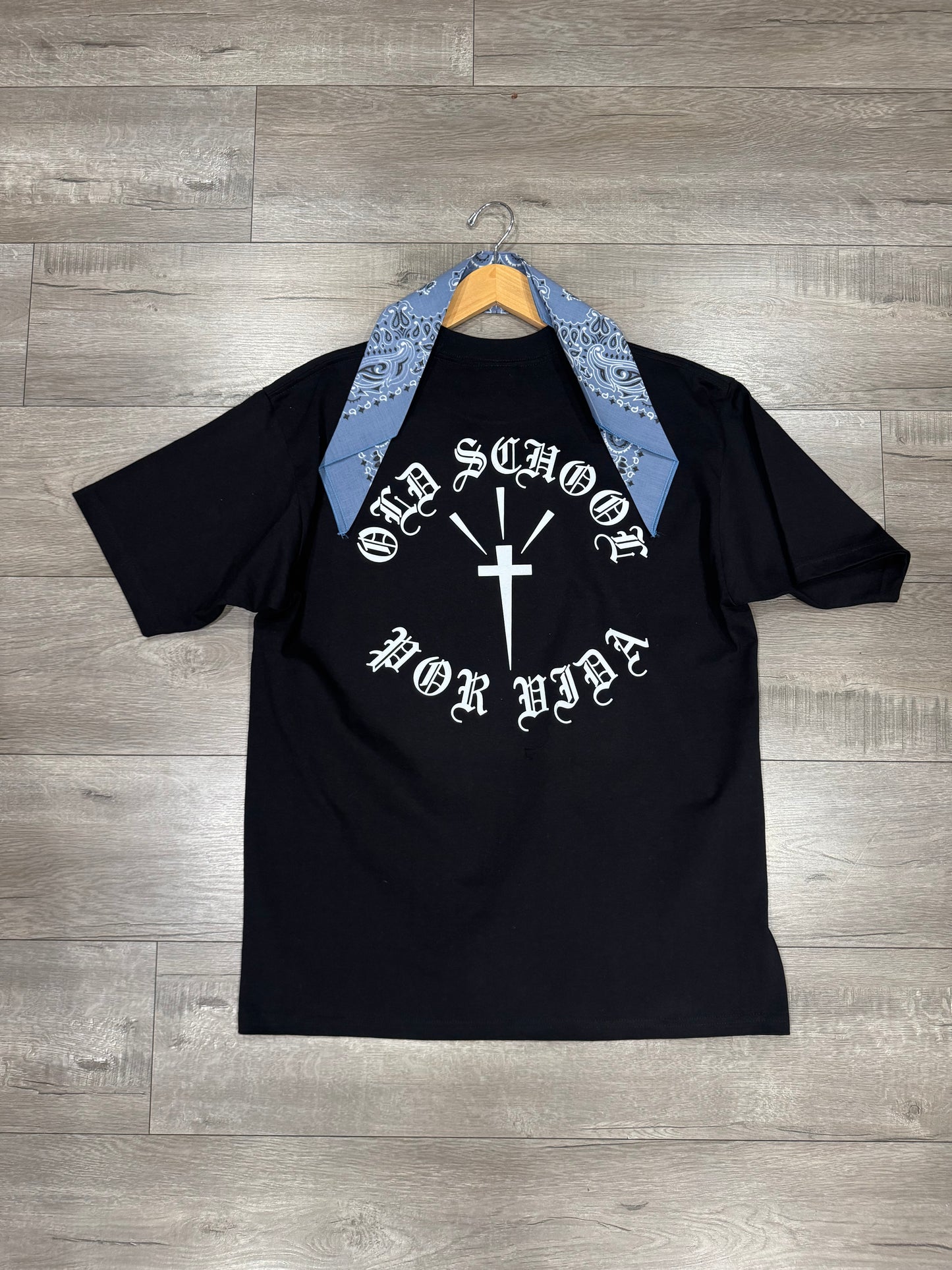 BLACK-OG SCRIPT TEE