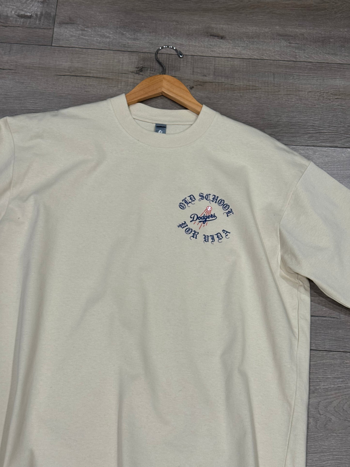 OG Dodgers- Cream Tee