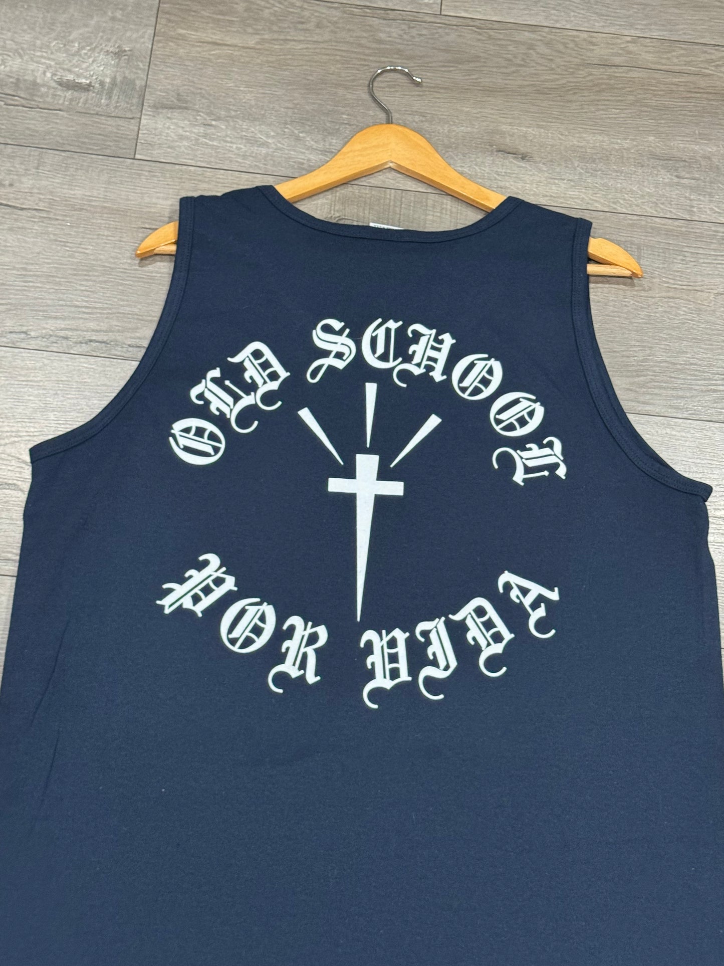 OG Script Tank Top - NAVY