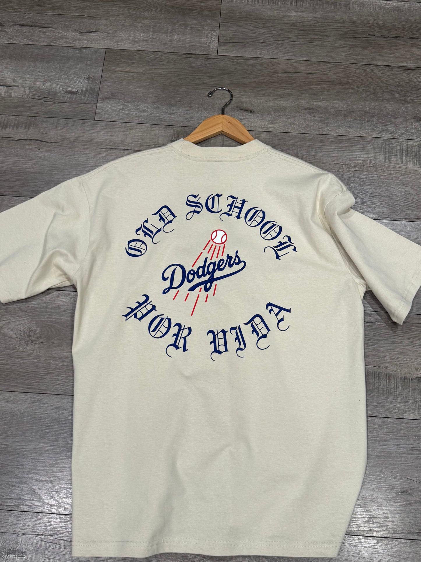 OG Dodgers- Cream Tee