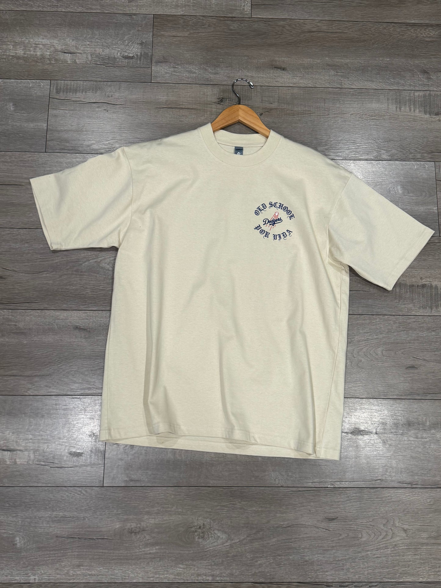 OG Dodgers- Cream Tee