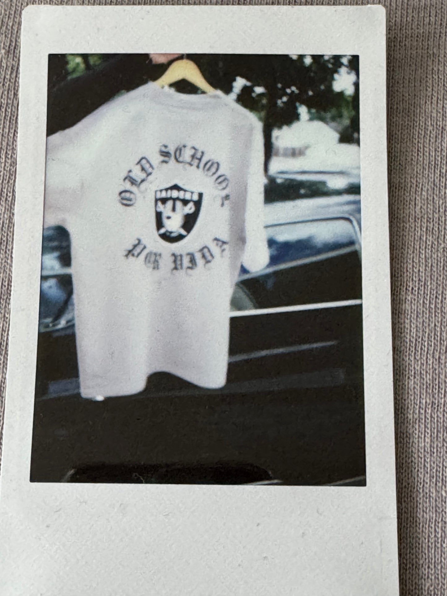 OSPV x RAIDERS- Stone Grey TEE